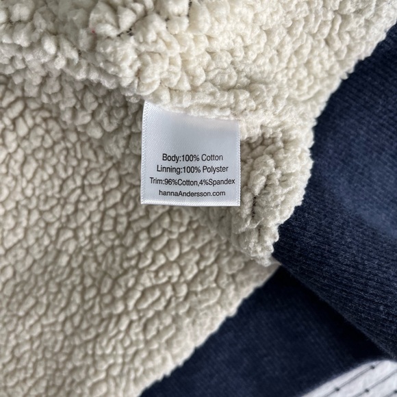 Hanna Anderson full zip up sweatshirt jacket - Picture 3 of 4